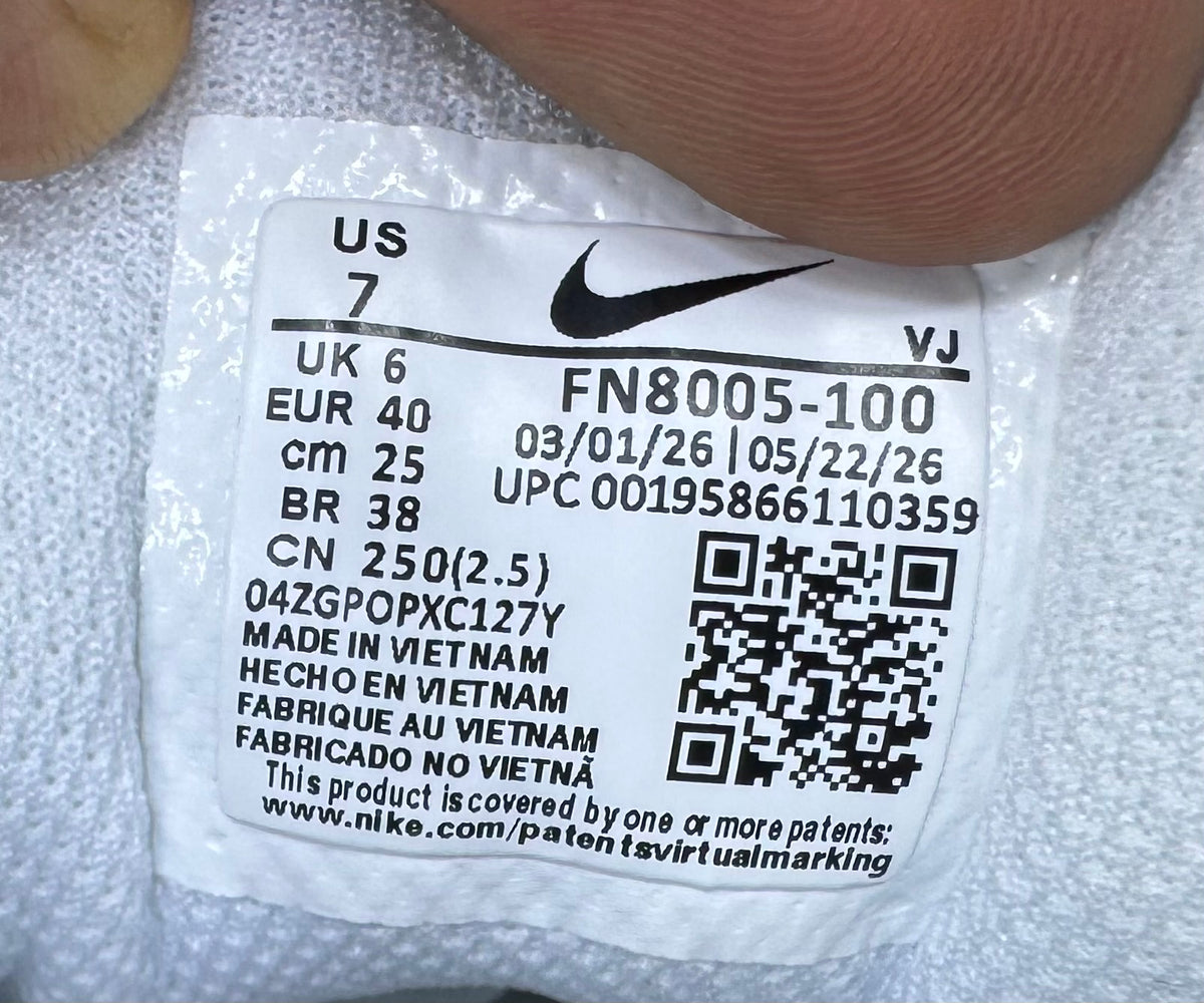 NIKE AIR MAX 90 WHITE Gris ( ORIGINAL 100% )