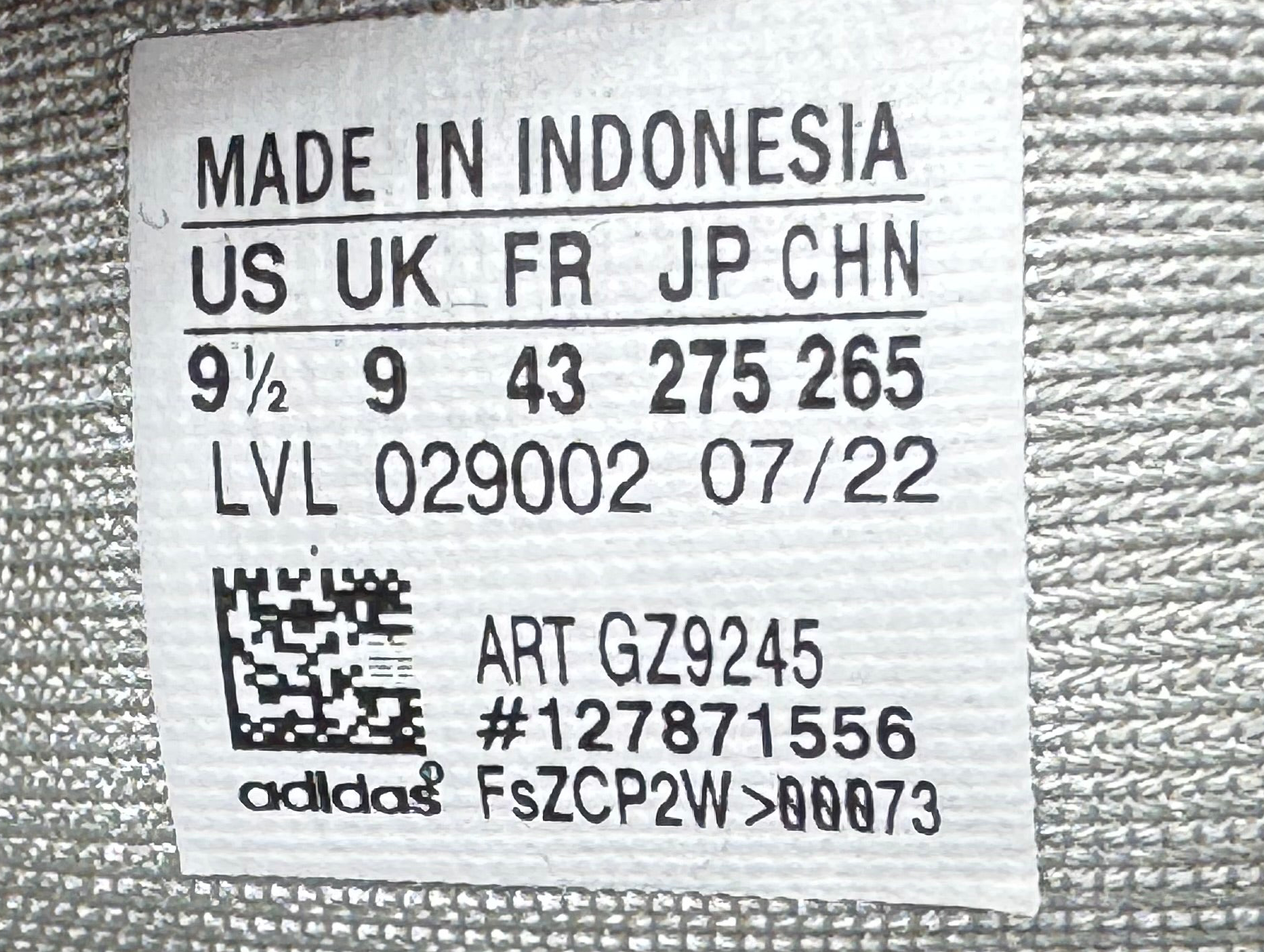 Adidas XLG  3 Band Original 100%