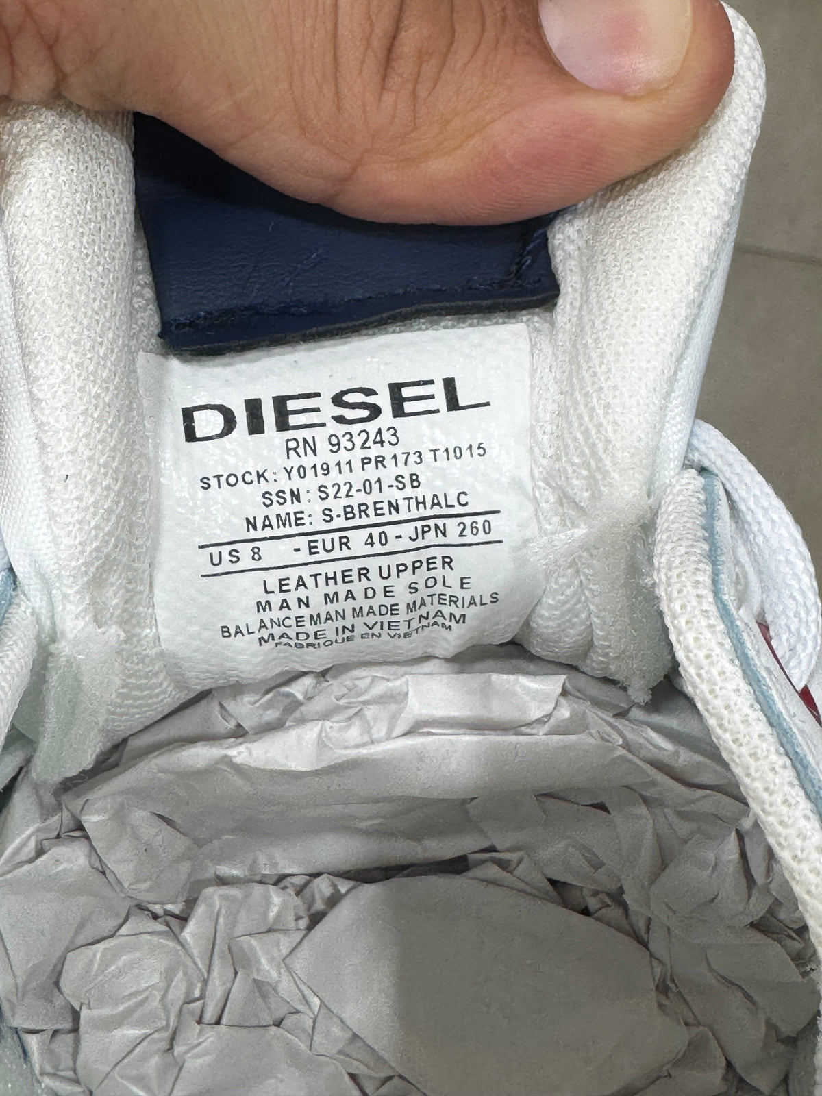 Diesel S-Pagodha white