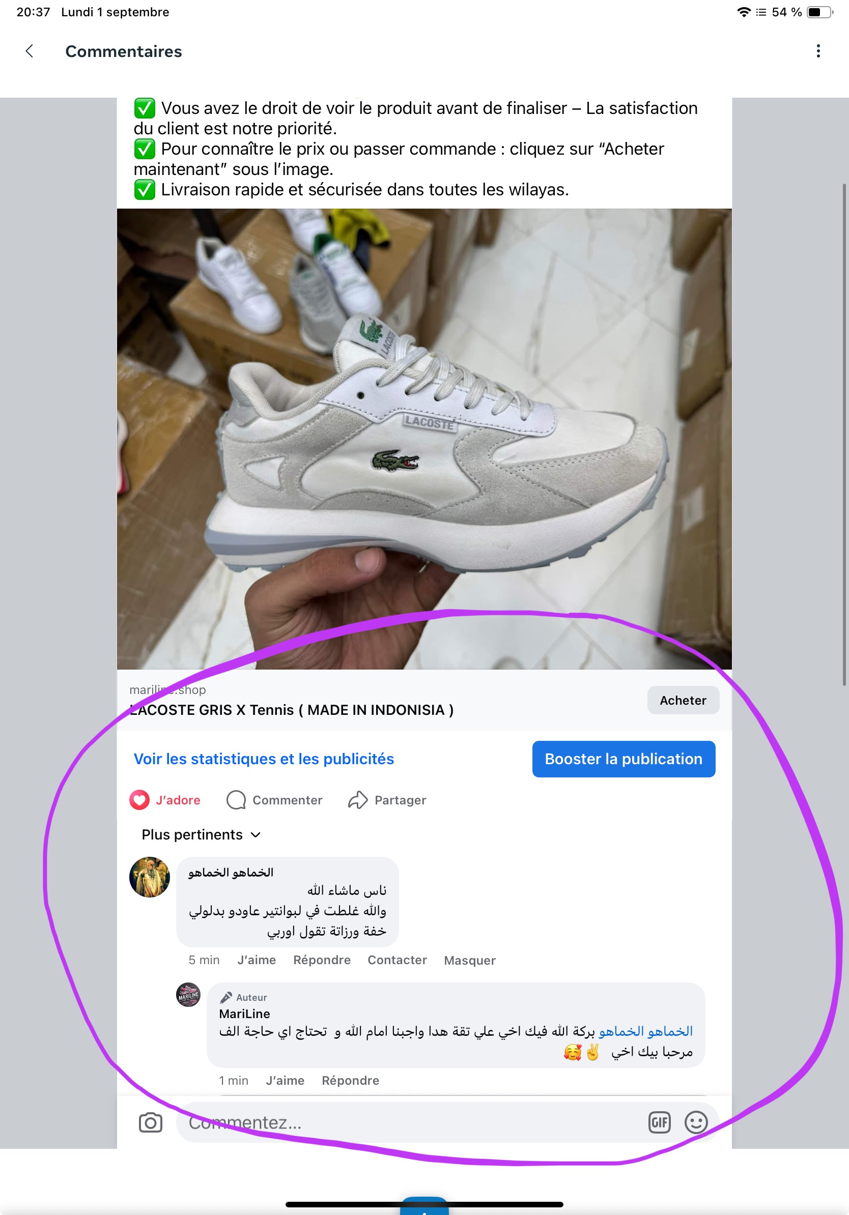 LACOSTE ORIGINAL GRIS Biege X Tennis