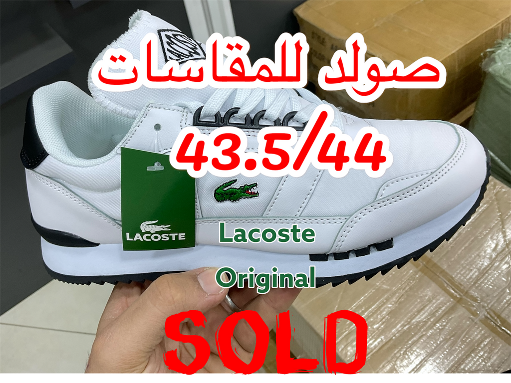 LACOSTE PARTNER Original BLACK