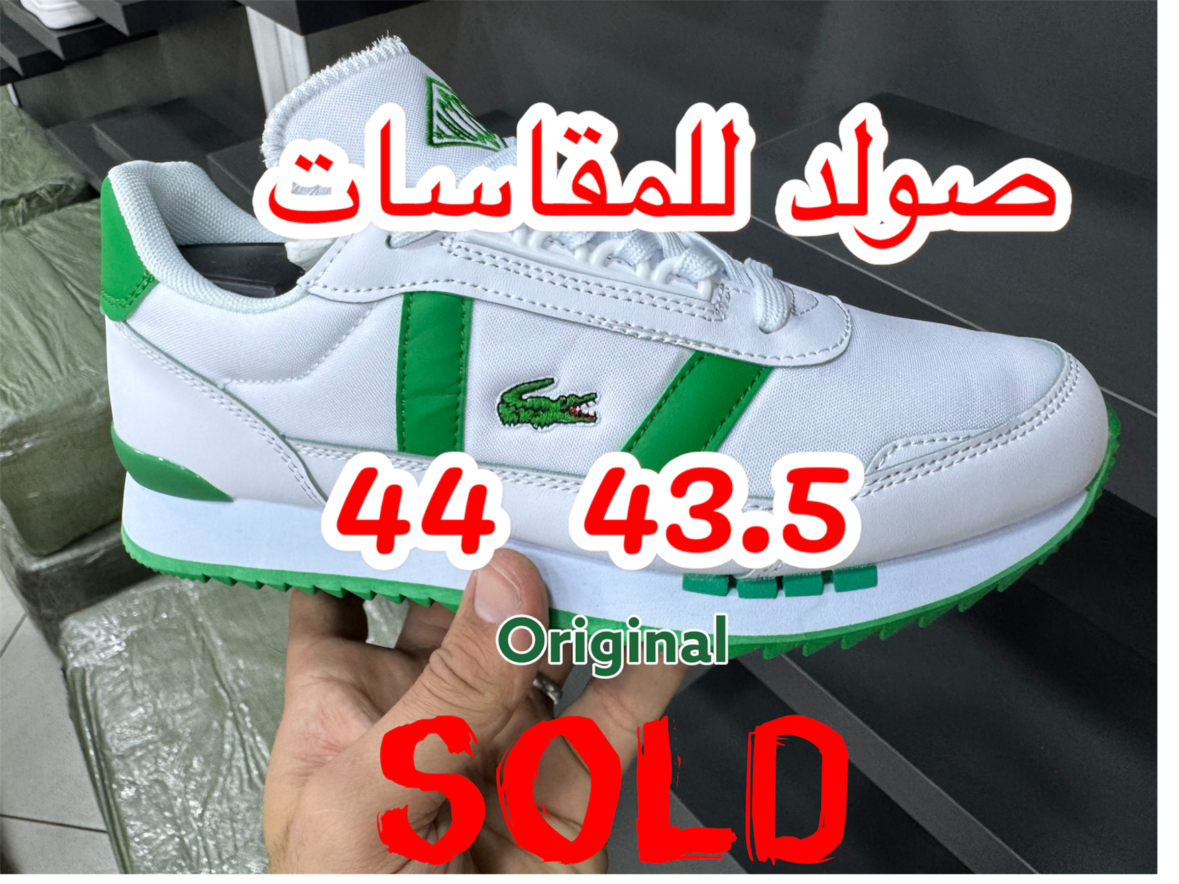 LACOSTE Green PARTNER Original