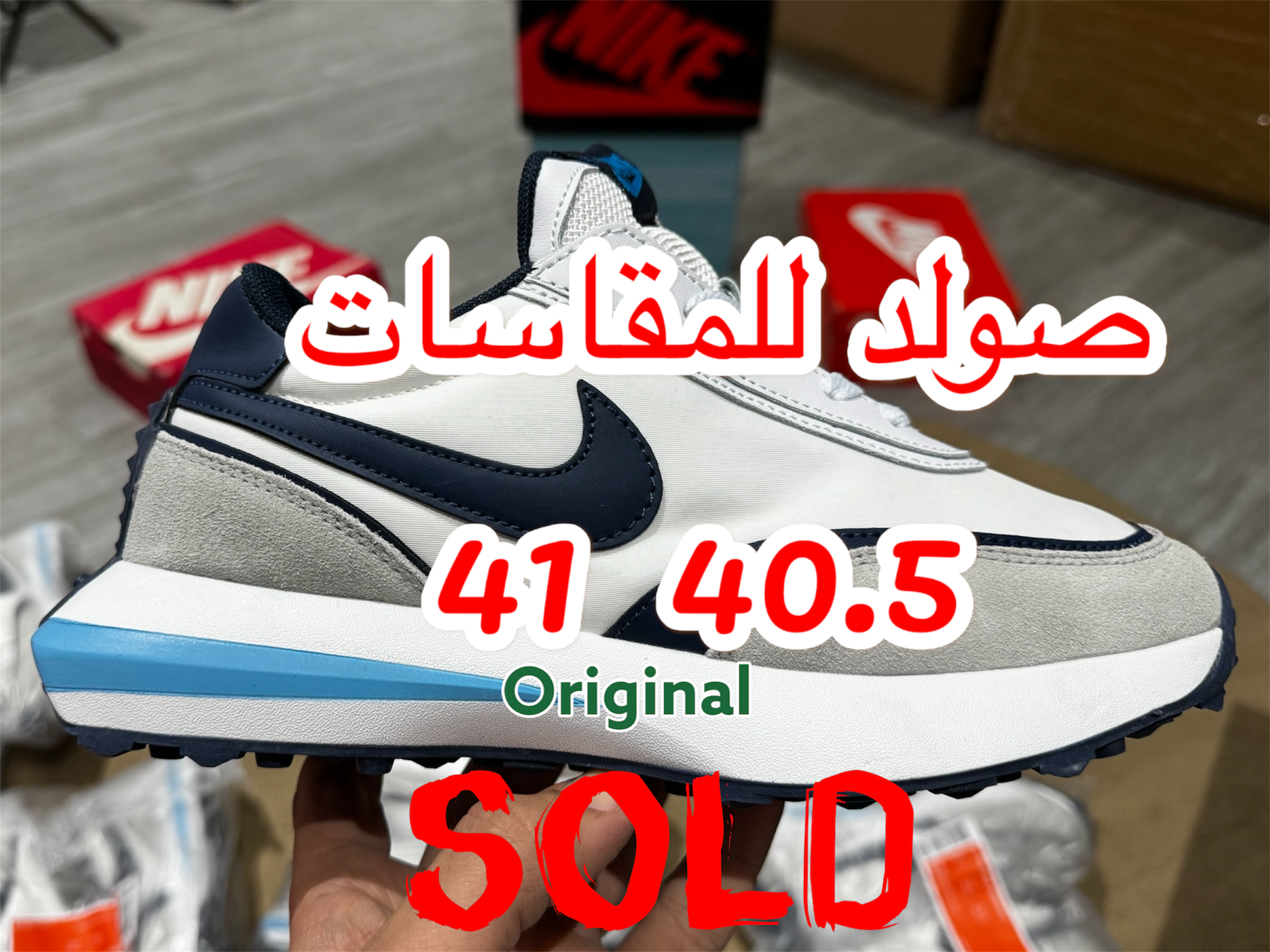 NIKE Waffle ORIGINAL 100%