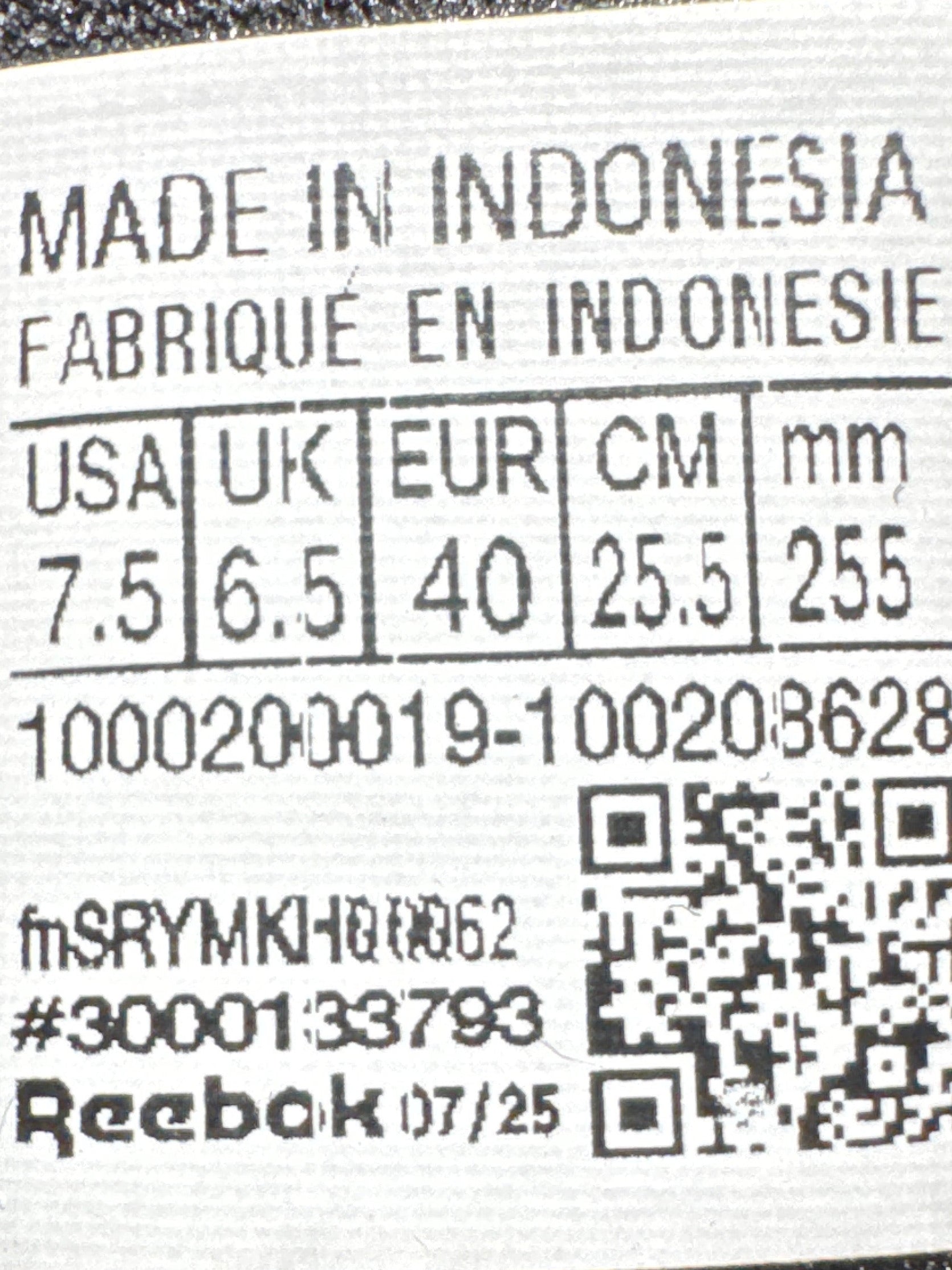 Reebok Grinardo Original 100%